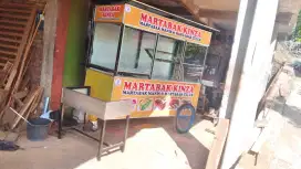 Rombong perlengkapan usaha martabak