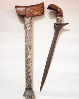 Keris melayu pamor keleng