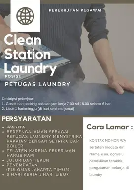 Juru tukang setrika laundry pulomas jakarta