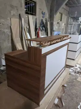 Meja L Bisa Custom