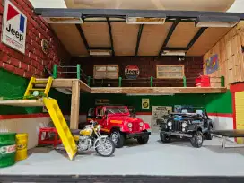 Jeep Diecast dan Diorama