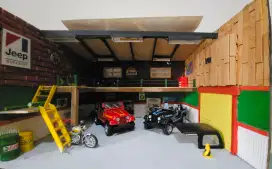 Jeep Diecast dan Diorama