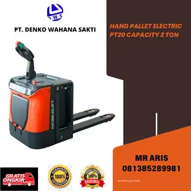 Harga Termurah Hand Pallet Electric PT20 Capacity 2 Ton