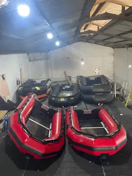 Perahu Karet Rescue Banjir Mancing PVC OCEAN 470 Capacity 10 Persons