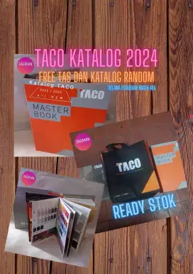 jual katalog HPL TACO terbaru edisi 2023-2024