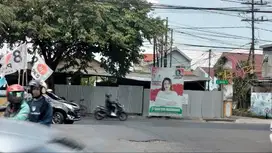Dijual Nego Tanah Nol Raya Wiyung Ramai Cocok Usaha Lebar 13m SHM