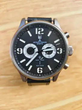 Dijual jam tangan Jacques Lemans sport chrono