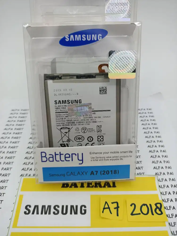 Baterai SAMSUNG M10/Baterai SAMSUNG A10/Baterai SAMSUNG A7 2018