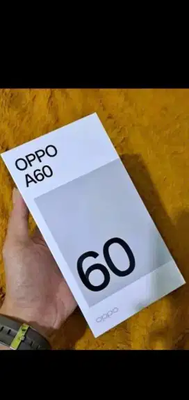 Kredit isi data dr rumah,ACC baru ke toko , Oppo A60 Ram 8 GB/256 GB