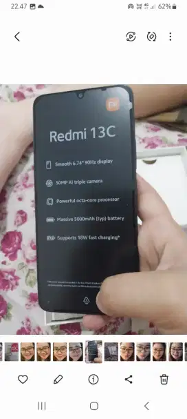 Redmi 13c baru buka dr dos