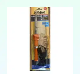 Rambo solder gagang kayu/PVC plastik 40watt 220V