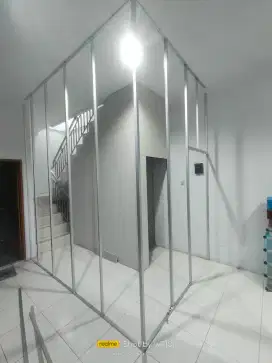 . kontruksi rangka pLAfon Gypsummm murahh