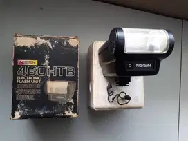 Nissin 460 HTB Electronic Flash Unit -Thyristor Automatic Bounce A-363