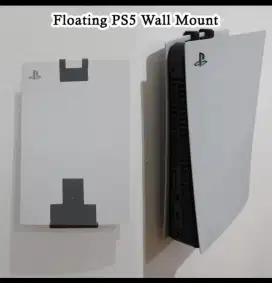 Floating PS5 Wall Mount Bracket Dinding