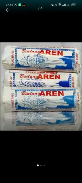 Tepung sagu tepung aren tepung bakso Wonogiri tepung dawet bayat,