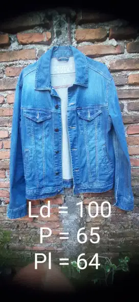 Jaket jeans indigo spao