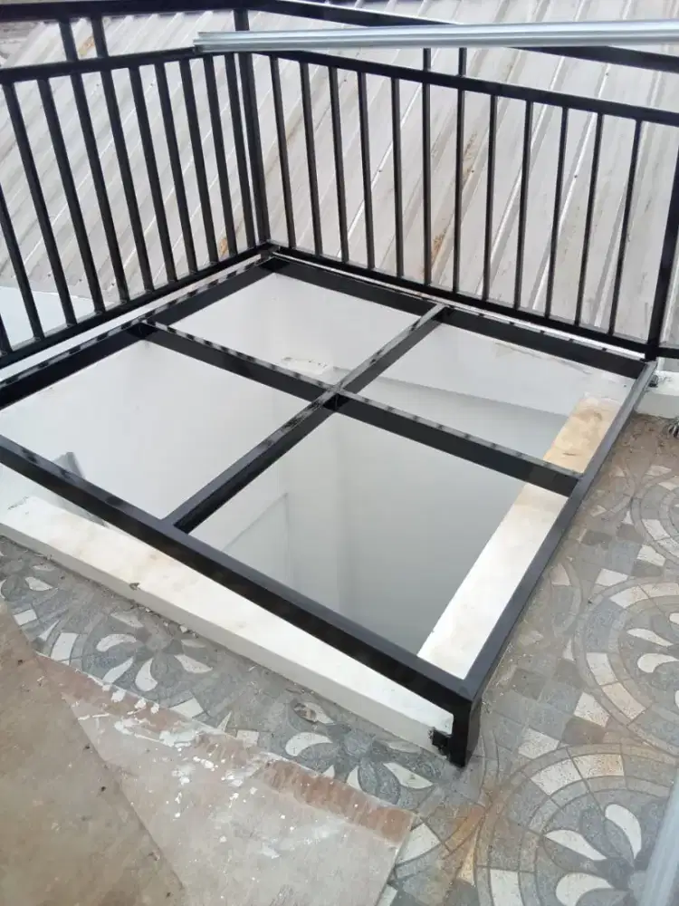Pagar balkon minimalis