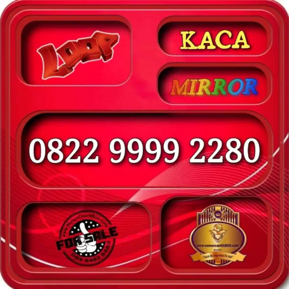 Nomor Cantik simPATI LOOP KACA MIRROR TERBAIK