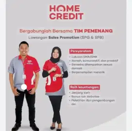 Lowongan Sales Agent Home Credit Indonesia