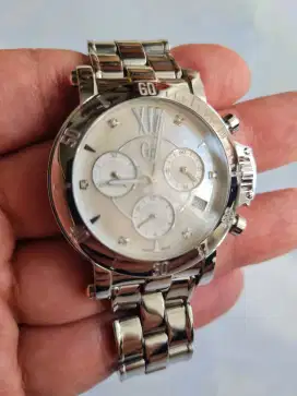 Jam Tangan Guess GC Silver Woman Original