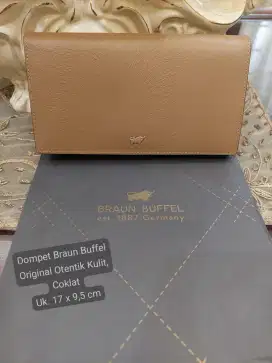 Dompet Braun Buffel panjang Original Authentic