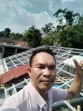 Atap baja ringan dan pasang