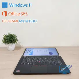 Thinkpad T495 IPS Backlight Ryzen3 Pro 3300u Ram24GB SSD 1TBNVME Murah