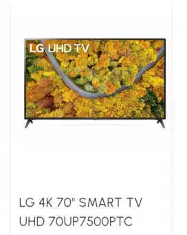 LG 4K 70 Smart TV UHD 70UP7500PTC