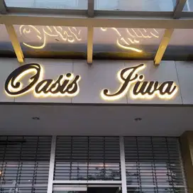 Huruf timbul | papan nama | neon box | reklame | akrilik \ billboard