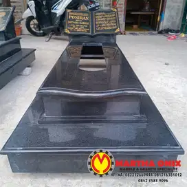 Kijingan Makam Model Pahlawan Batu Marmer hitam