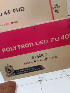 Tv Polytron SMART 40 inci garansi resmi segel ori