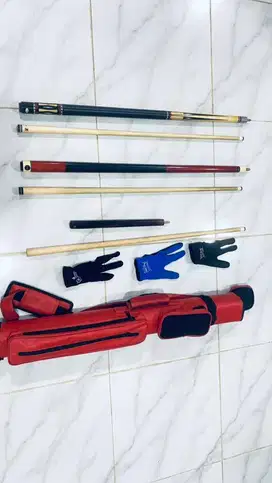 Stik BILYARD SET komplit tas