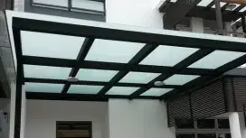 Kanopi kaca tempered 8mm 27