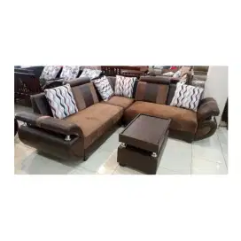 Sofa Sudut Minimalis/Sofa ruang ramu/Sofa Retro