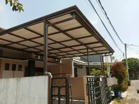 Kanopi alderon rs murah rangka besi hollow Galvanis