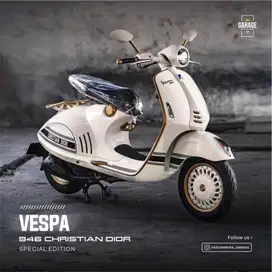 Vespa DIOR 2022 like new dan Rare bs TT