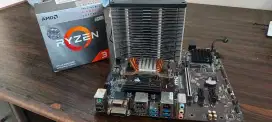 Ryzen 3 3200g dan Mobo MSI B450 pro vdh max Bekas