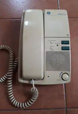 Vintage GE Telephone Answerer ES2-9825A (A-584)