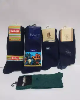 Kaos kaki socks byford kickers polo hush puppies joe boxer original