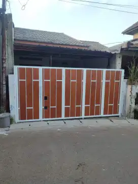 Pagar besi rumah model lipat