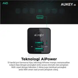 Aukey Wall Charger PA-U32 AiPower 24W