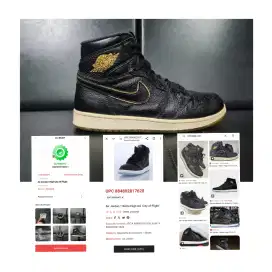Sepatu Aj1 Cof /Air Jordan 1 Retro High Og 'City Of Flight'
Authentic