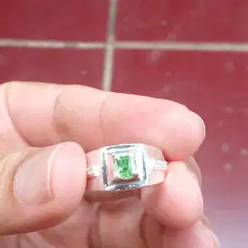 Tsavorite Garnet Ring Perak Memo GLI