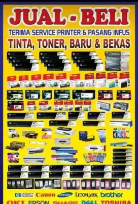 Terima cartridge tinta printer