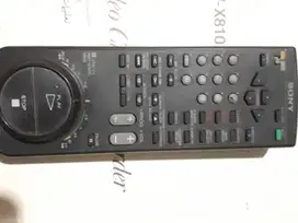 Remote Control dan Owner's Manual Sony Tape VHS SLV-X810PS (A-189)