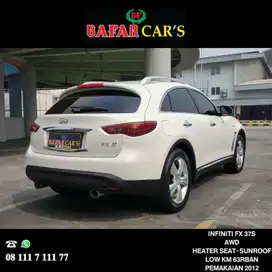 Infiniti FX37S FX 37 AWD 2012
LOW KM service record rutin indomobil