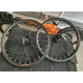 wheelset litepro kfun 16+ 349 discbrake