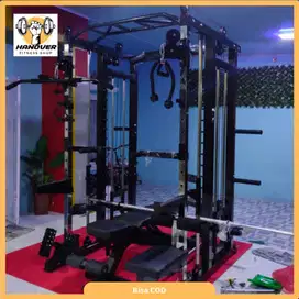 Smith machine multi trainer alat fitness smith multifungsi