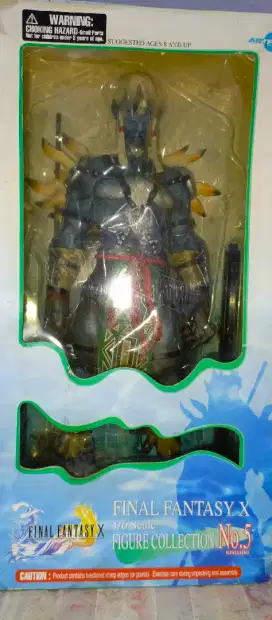 Final Fantasy X KIMAHRI Original Jepang Figure, Bonus: RIKKU