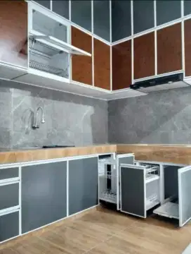 Kitchen set aluminium murah